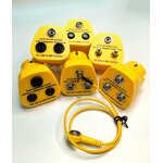 Anti-Static Grounding Plug Supplier - 3 Pin Yellow Earth Bonding Socket