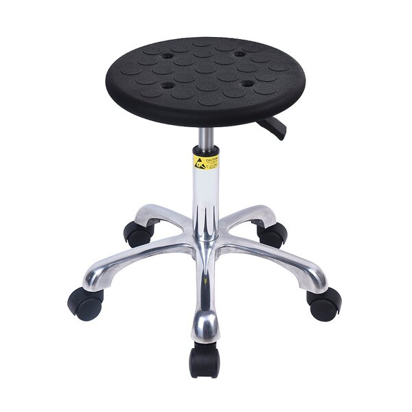 Industrial ESD Stool Factory - Commercial Laboratory Workshop Steel Stool