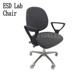 ESD Fabric Chair Factory - Aluminum Swivel Rotate Lift Arm Rest Chair