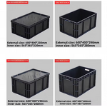 ESD Plastic Box Supplier - Antistatic PP PVC Box with Lid Components Box