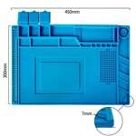 Electronics Repair Mat Factory - Heat Insulation Non Magnetic Silicone Carpet