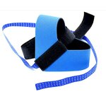 Heel Grounding Device Supplier - Blue Adjustable Conductive Hook Loop Strap