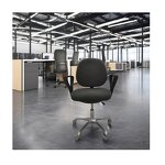 ESD Fabric Chair Factory - Comfortable Antistatic Lab Office Armrest Chair