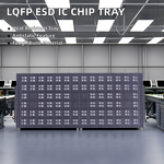 ESD IC Chip Tray Manufacturer - LQFP Series Plastic Component Tray