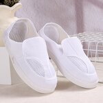 Cleanroom ESD Shoes Factory - PU Sole Mesh Anti-static Labor Shoe