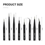 VETUS ESD Tweezers Factory - Antistatic ESD-10 to ESD-17 Series Tweezers