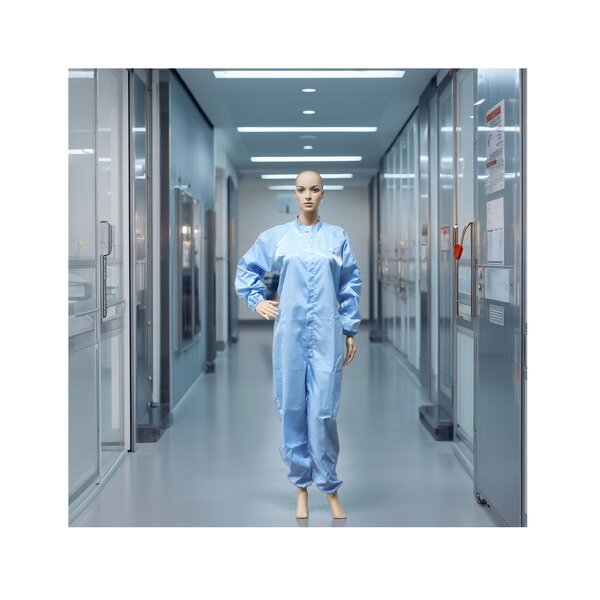 ESD Coverall Manufacturer - Fire Retardant Polyester Labcoat Needle Lab