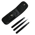 Black Pink Tweezers Supplier - Best Slant Eyebrow Tweezers Private Label