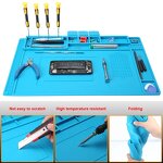 Silicone Desk Mat Supplier - Safety Phone Repair Soldering Insulation Pad