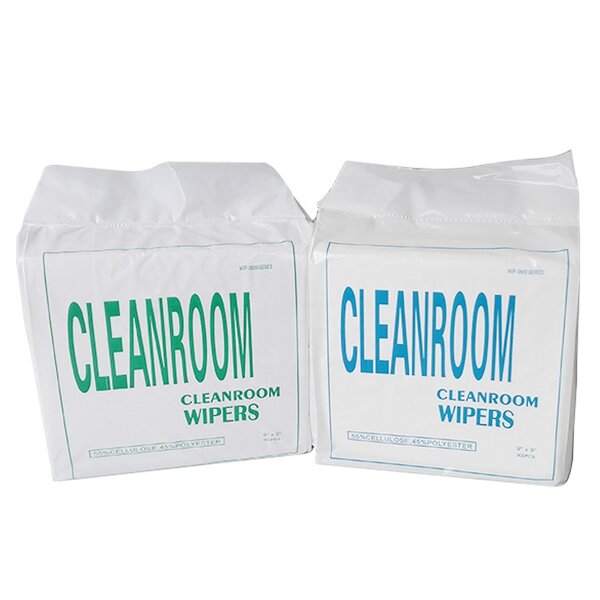 Disposable Cleanroom Wiper Manufacturer - 9x9 Inch Class100 Polyester Cloth