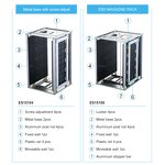 ESD Magazine Rack Manufacturer - Adjustable Screws Aluminum SMT Storage Rack