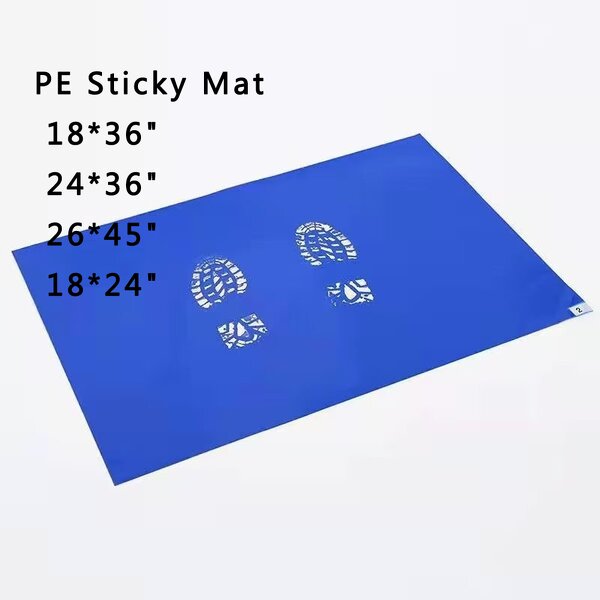 Cleanroom Sticky Mat Supplier - High Tackiness Peelable LDPE Film Sheets