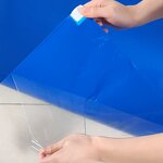 Disposable Sticky Mats Factory - 30layers Blue Peelable PE Hospital Mat