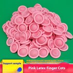 Anti Static Finger Cots Supplier - Disposable Pink Nitrile Rubber Medical Cots
