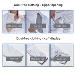 ESD Coverall Manufacturer - Fire Retardant Polyester Labcoat Needle Lab