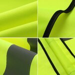 High Visibility Vest Supplier - Class 3 Reflector Jacket with ID Window