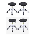 Industrial ESD Stool Factory - Commercial Laboratory Workshop Steel Stool