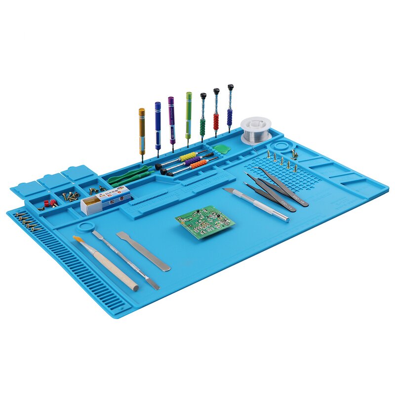 Heat Insulation Silicone Pads Factory - Mobile Phone Tyre Repair Tool Mat