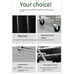 ESD Storage Trolley Factory - OEM Antistatic Cart Steel Metal Hand Cart