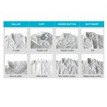 Conductive ESD Smock Supplier - V-neck Cotton Labcoat Cleanroom Garment