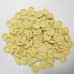 Antistatic Finger Cots Factory - White Nitrile Dotted Orange Fingerstall