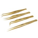 Eyelash Tweezers Factory - Free Custom Logo Volume 90 Degree Lash Tweezers