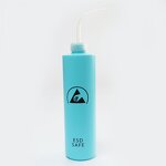 Anti-Static Nozzle Bottle Supplier - 250ml Yellow Blue Plastic Solvent Bottle