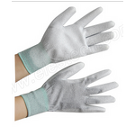 PU Coated Gloves Supplier - White Anti-static Electronics Factory Small Size