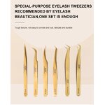 Eyelash Extension Tweezers Factory - Private Label L Shape Fiber Tip