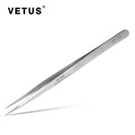 OEM VETUS Tweezers Supplier - ST Set Forceps Straight Tip Makeup Tweezer