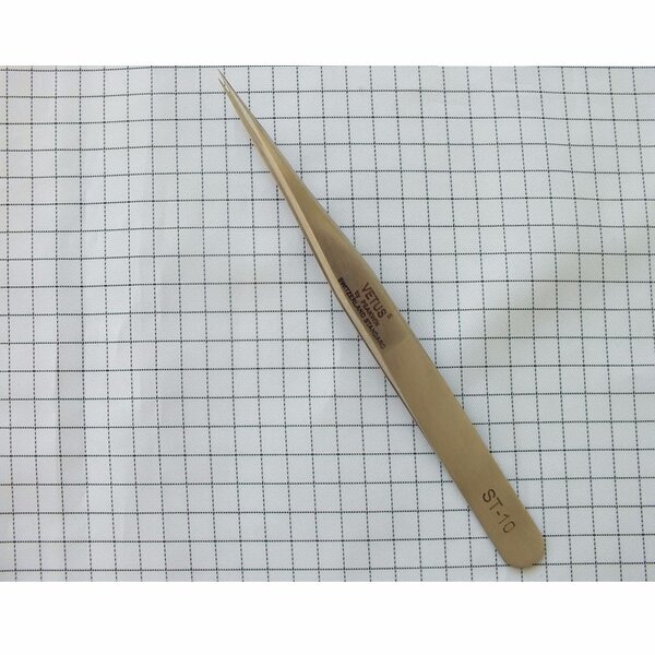 VETUS ST-10 Tweezers Supplier - Stainless Steel Eye Lash Slim Boot Tweezers