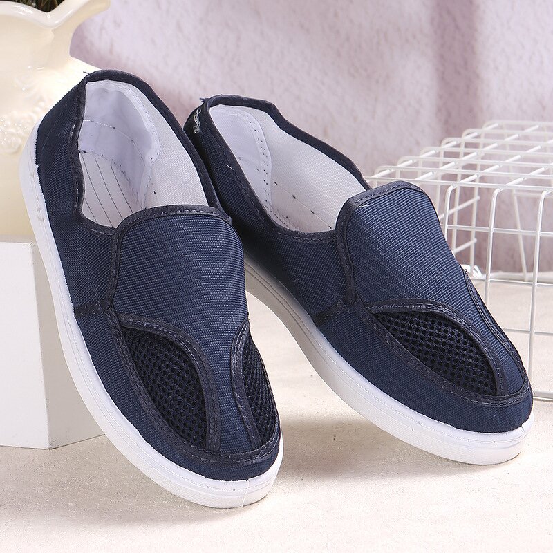 Cleanroom ESD Shoes Factory - PU Sole Mesh Anti-static Labor Shoe
