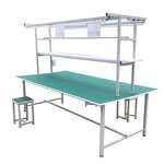 ESD Antistatic Workbench Supplier - Height Adjustable Electronic Assembly Bench