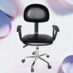 ESD Leather Lab Chair Manufacturer - Dust-Free Workshop Lift Rotate PU Chair