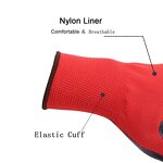 Nitrile Work Gloves Manufacturer - Black Coated Construction Grip Gloves