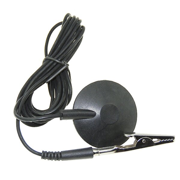 Grounding Cord Factory - Black Coil Wire Antistatic Bracelet Pop up Socket