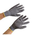 PU Coated Gloves Supplier - White Anti-static Electronics Factory Small Size