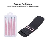 Eyebrow Tweezers Supplier - 1.5mm Thickness Slanted Stainless Steel Tweezers