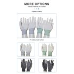 Antistatic Gloves Supplier - Lint Free Conductive Wire Cleanroom ESD Gloves