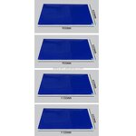 ESD Cleanroom Sticky Mat Factory - High-adhesion White Blue PE Floor Mat