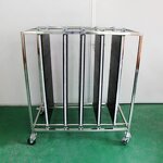 Adjustable ESD PCB Cart Supplier - Antistatic SMT PCB Trolley Turnover Rack