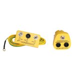 ESD Ground Socket Supplier - L Type Anti Static Wrist Strap Plug