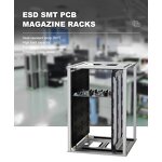 Adjustable PCB Magazine Rack Supplier - Foldable Standing Container SMT Rack