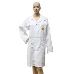 Anti-static Labcoat Factory - TC Cotton Conductive Fiber Cleanroom Coat
