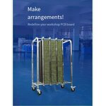 ESD Storage Trolley Factory - OEM Antistatic Cart Steel Metal Hand Cart