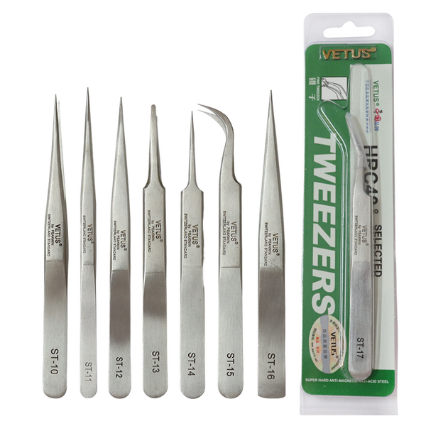 ESD Safe Tweezers Supplier - Professional Electronics Repair Fine Point Precision