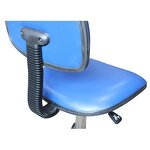 ESD PU Leather Chair Supplier - Industrial Cleanroom Nylon Metal Chair