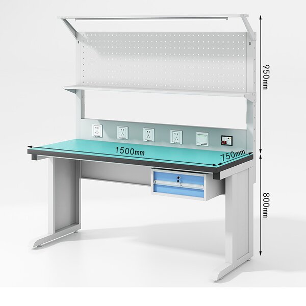 ESD Workbench Supplier - Height Adjustable Anti-static Electronic Bench
