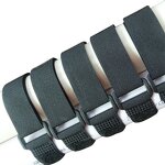 ESD Bundling Straps Supplier - Black Nylon Hook Loop Conductive Velcroes