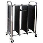 SMT PCB Turnover Cart Manufacturer - Adjustable ESD Safe Shelves Cart
